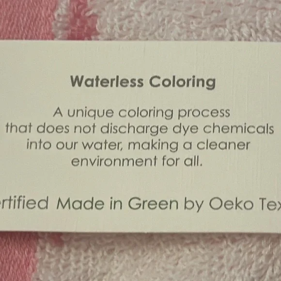 ECO-MELANGE BEACH TOWEL - Pink Martini Glass Patterned - Reversible - Picture 10 of 12